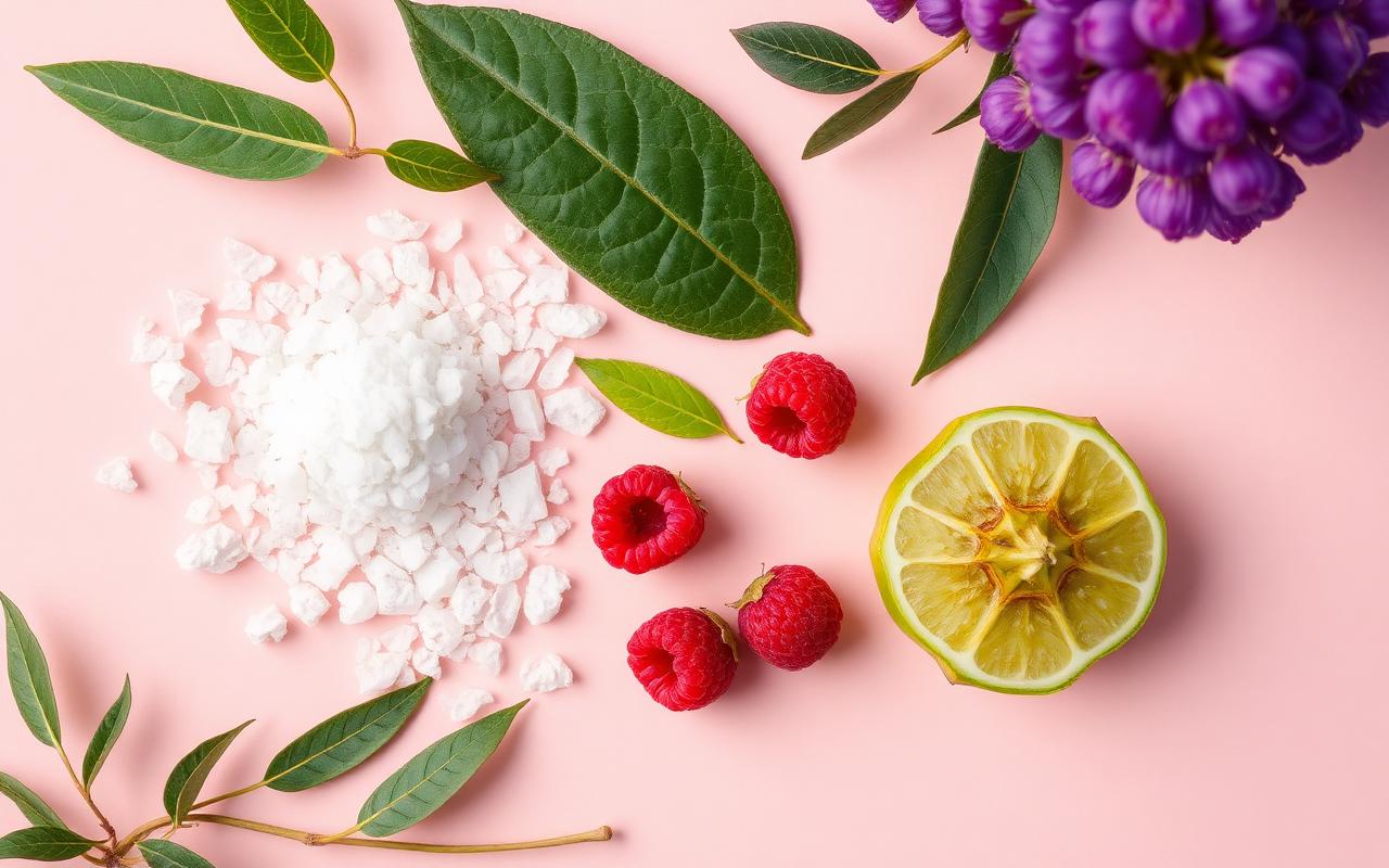 Natural ingredients used in Glycovit Ketones Liquid Drops
